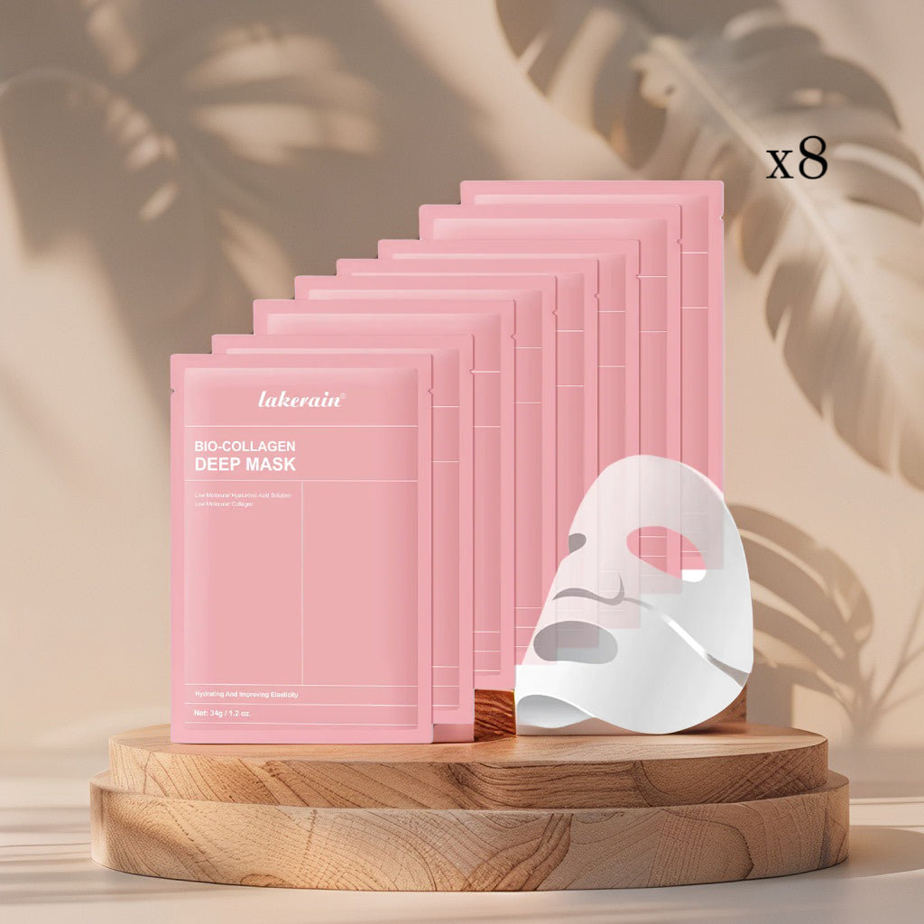 Masque Bio-Collagène – Soin Visage Hydratant, Nourrissant et Lissant, Traitement Profond