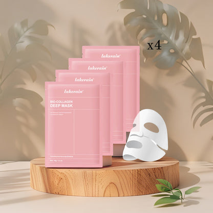 Masque Bio-Collagène – Soin Visage Hydratant, Nourrissant et Lissant, Traitement Profond